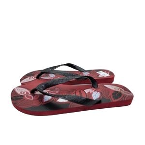 Havaianas Women's Aloha Print Slim Flip Flops - 8M